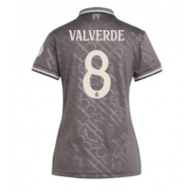 Real Madrid Federico Valverde #8 Tredje Kläder Dam 2024-25 Kortärmad